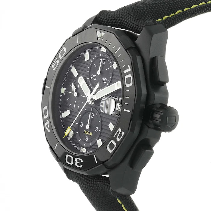 Tag Heuer Aquaracer PVD Black Dial Watch- CAY218A.FC6361