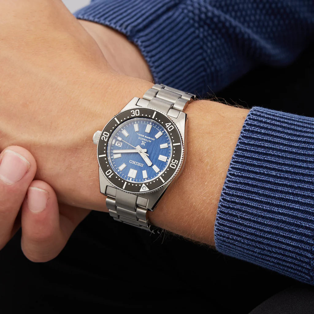 Seiko Prospex Glacier Save the Ocean Green Dial Silver Steel Strap Watch - SPB297J1