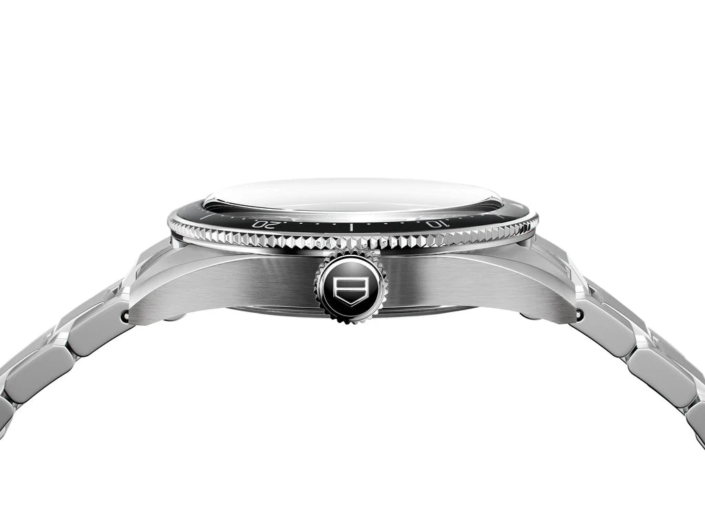 Tag Heuer Autavia Automatic Grey Dial Silver Steel Strap Watch- WBE5114.EB0173