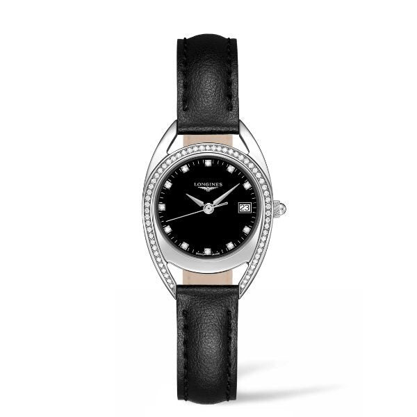 Longines Equestrian Collection Diamond Black Dial Women's Watch L6.136.0.57.0
