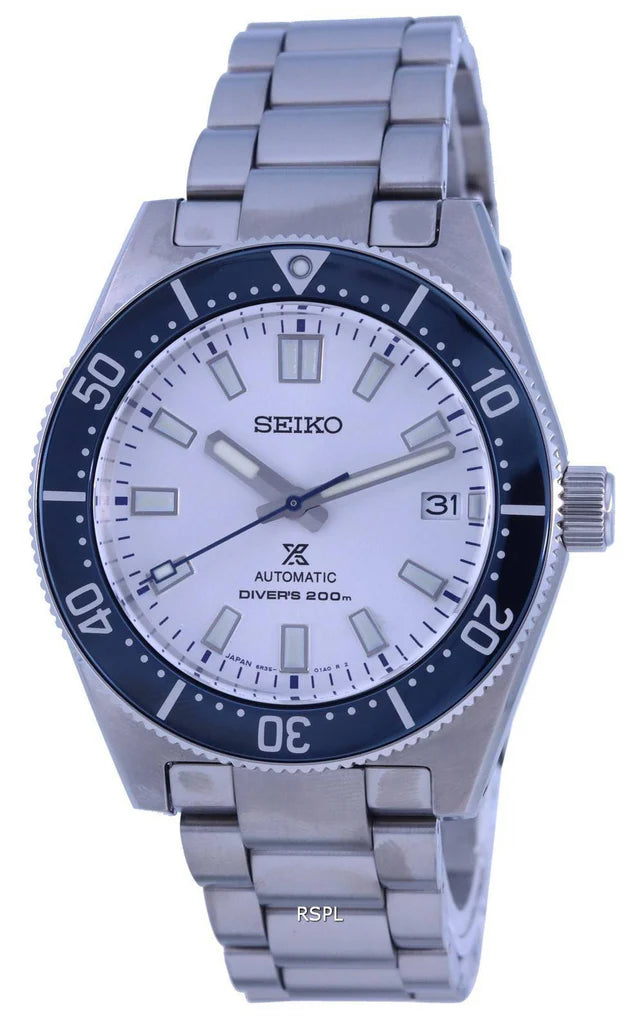 Seiko Prospex Diver 140th Anniversary Limited Edition White Dial Silver Steel Strap Watch- SPB213J1