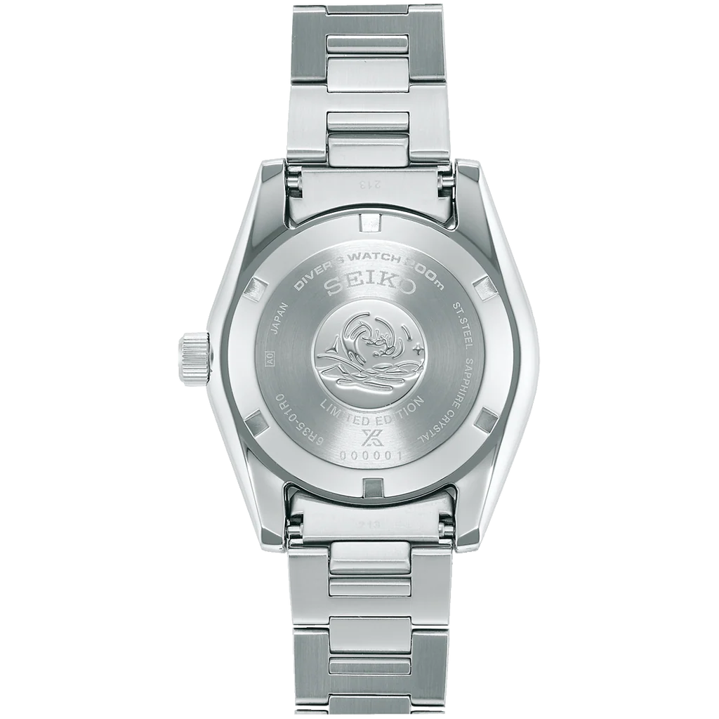 Seiko Prospex Diver 140th Anniversary Limited Edition White Dial Silver Steel Strap Watch- SPB213J1