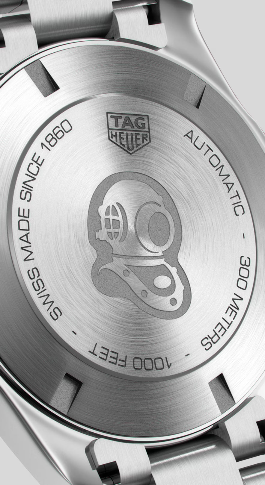 Tag Heuer Aquaracer Calibre 5 Automatic White Dial Silver Steel Strap Watch for Men - WAY2013.BA0927