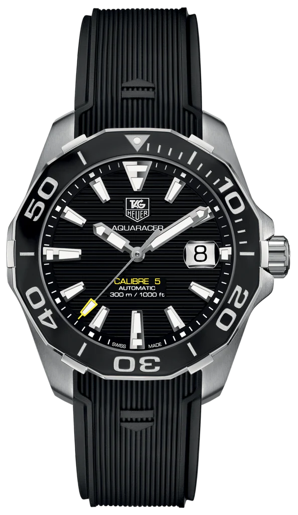 Tag Heuer Aquaracer Black Dial Watch for Men - WAY211A.FT6151