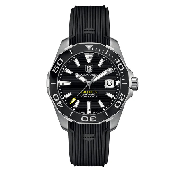 Tag Heuer Aquaracer Black Dial Watch for Men - WAY211A.FT6151