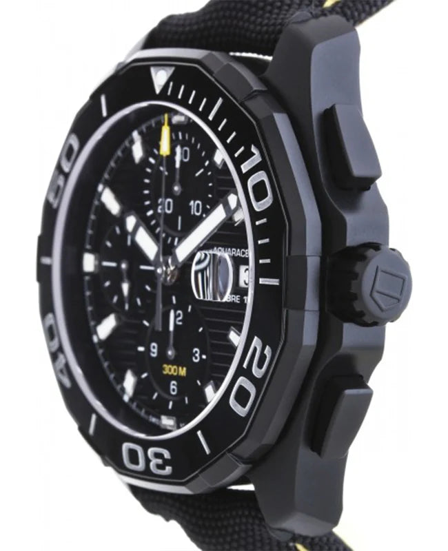 Tag Heuer Aquaracer PVD Black Dial Watch- CAY218A.FC6361