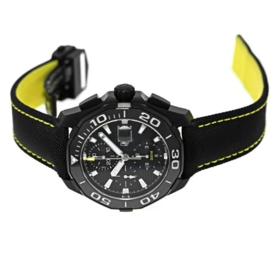 Tag Heuer Aquaracer PVD Black Dial Watch- CAY218A.FC6361