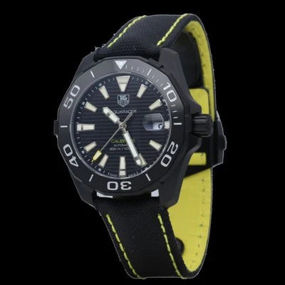 Tag Heuer Aquaracer Black Dial Watch- WAY218A.FC6362