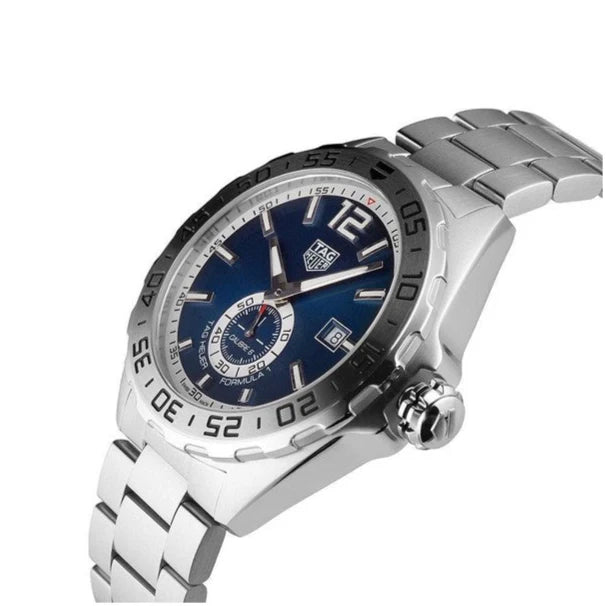 Tag Heuer Formula 1 Calibre 6 Automatic Blue Dial Silver Steel Strap Watch - WAZ2014.BA0842