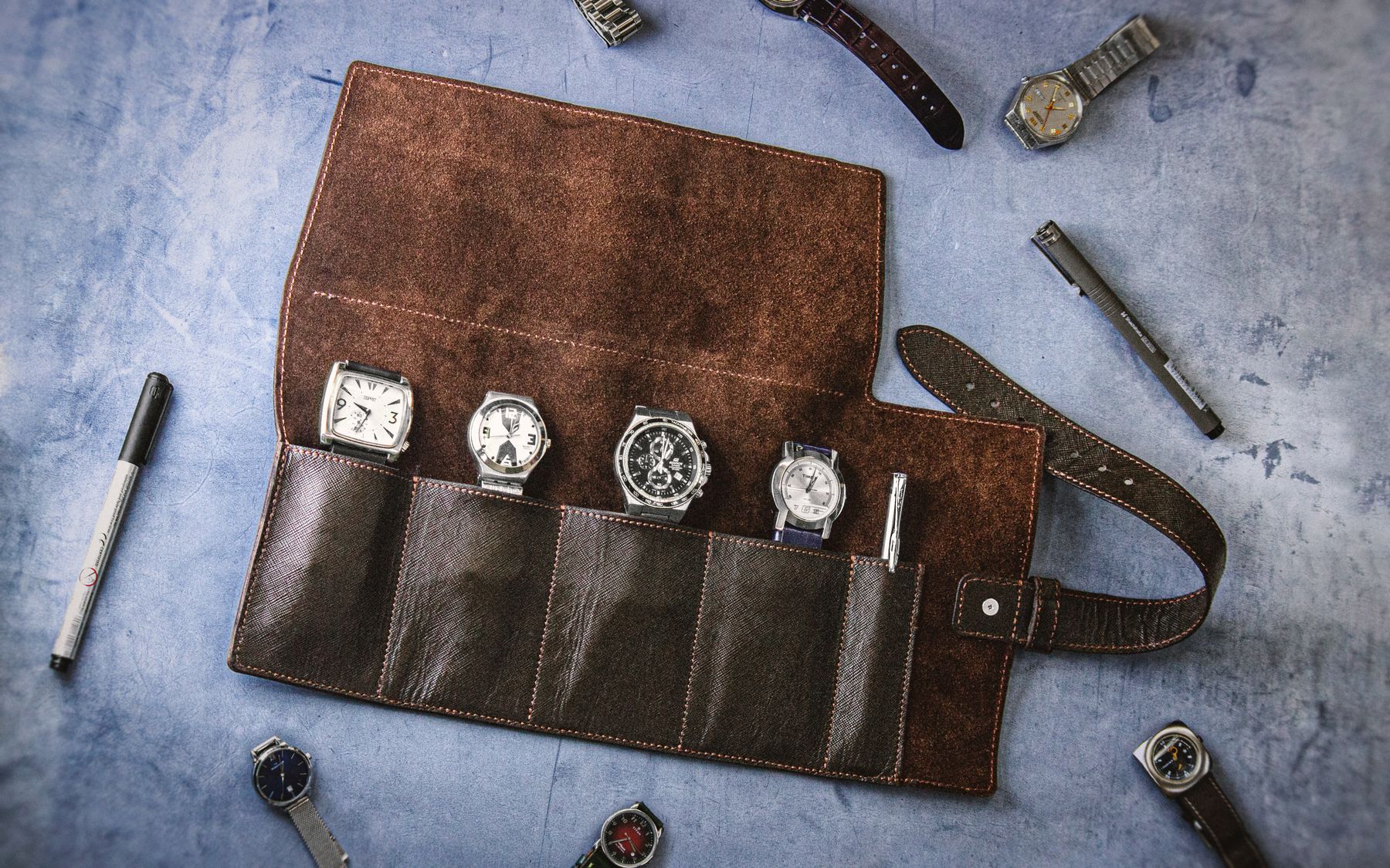 Three-Watch Roll editorial reference