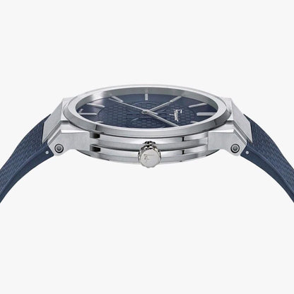 Salvatore Ferragamo Sapphire Blue Dial Blue Rubber Strap Watch- SFHP00120