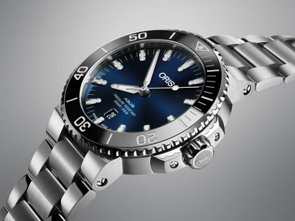 ORIS Aquis Date 43.5MM Diver Watch - 01 733 7730 4135-0782405PEB
