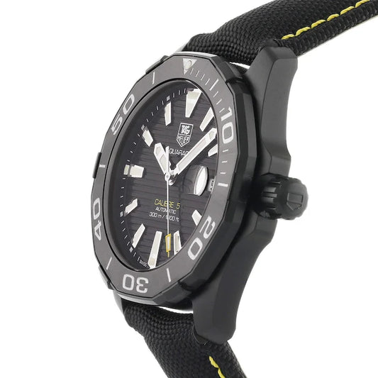 Tag Heuer Aquaracer Black Dial Watch- WAY218A.FC6362