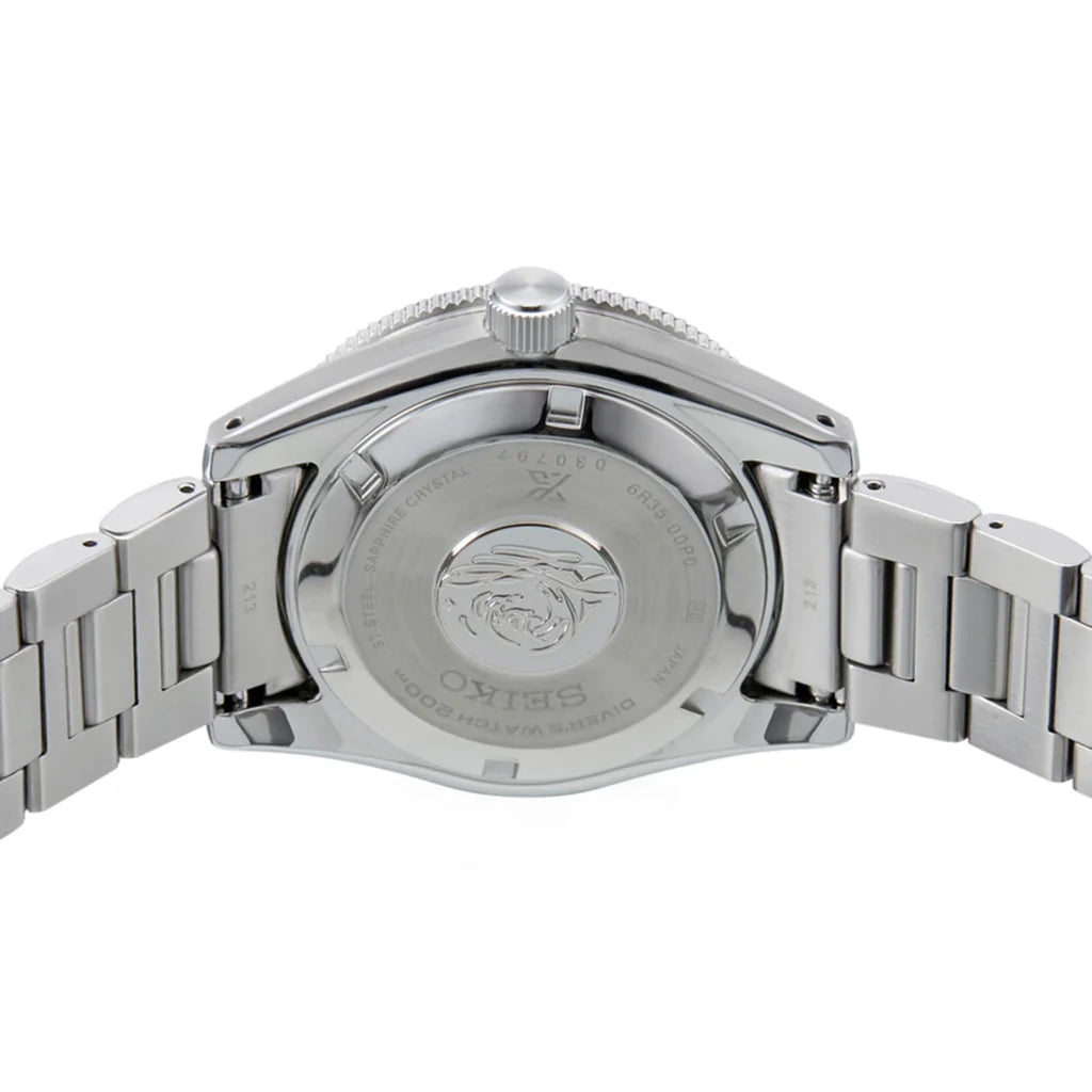 Seiko Prospex Glacier Save the Ocean Green Dial Silver Steel Strap Watch - SPB297J1
