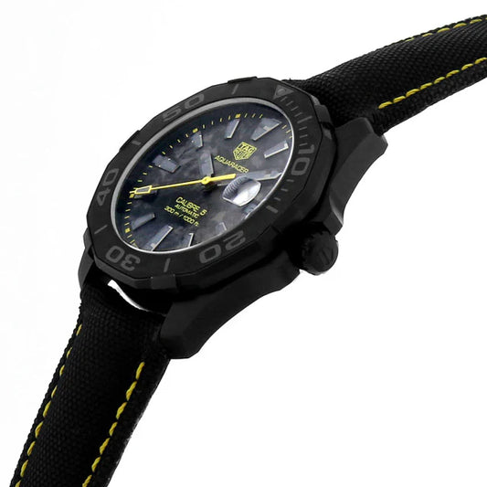 Tag Heuer Aquaracer Carbon Dial Watch- WBD218B.FC6446