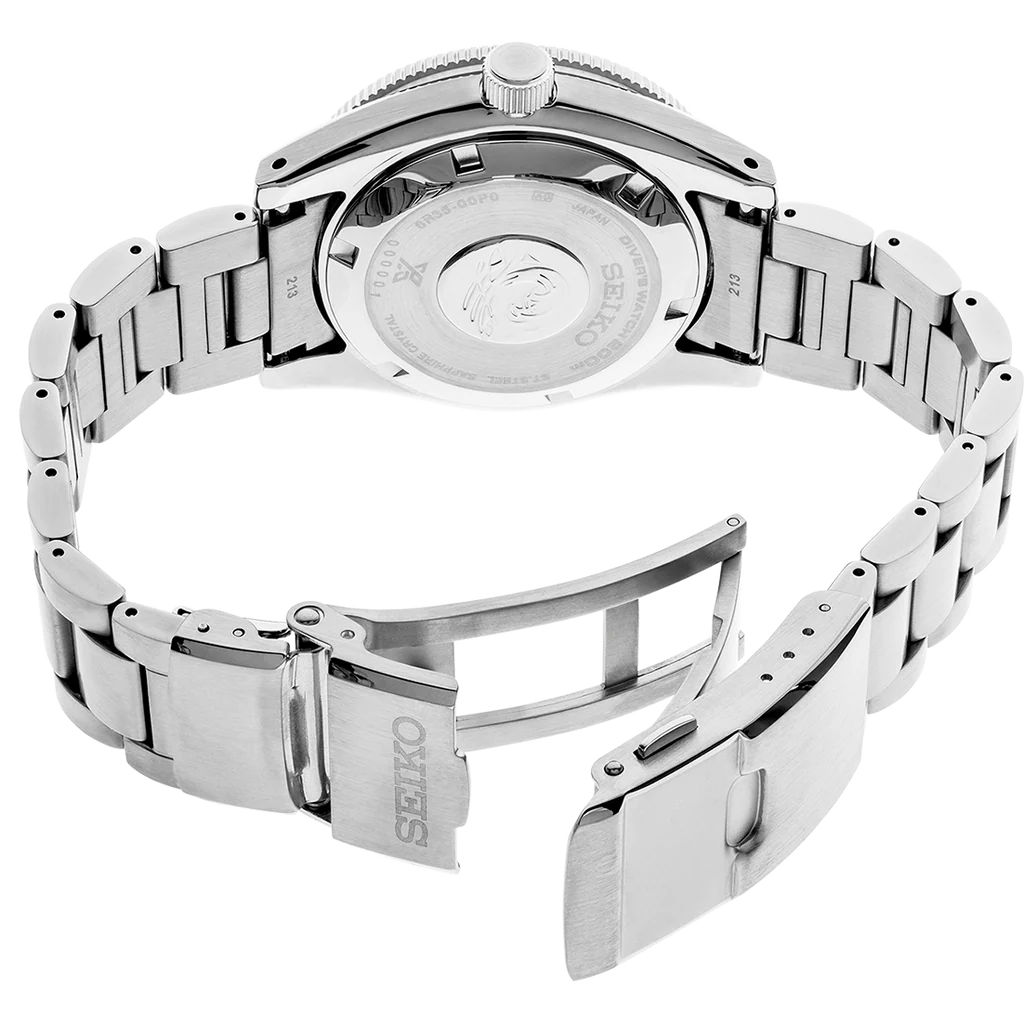 Seiko Prospex 1965 Modern Re Interpretation Automatic Black Dial Silver Steel Strap Watch- SPB143J1