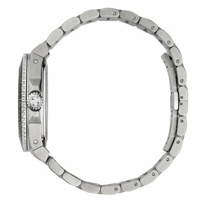 Gucci Dive Quartz Black Dial Silver Steel Strap Watch - YA136301