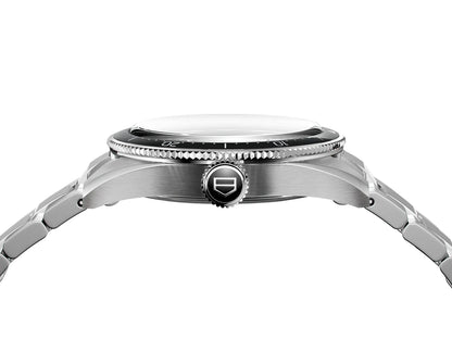 Tag Heuer Autavia Automatic Grey Dial Silver Steel Strap Watch- WBE5114.EB0173