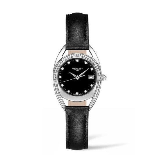 Longines Equestrian Collection Diamond Black Dial Women's Watch L6.136.0.57.0