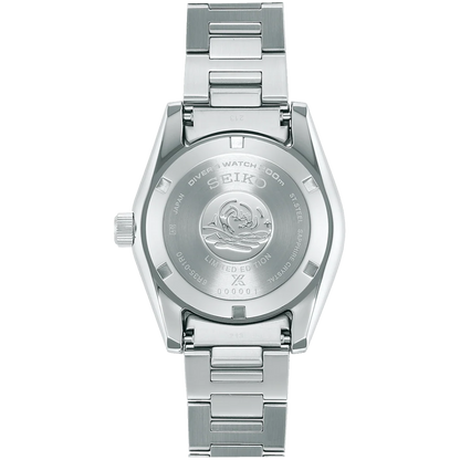 Seiko Prospex Diver 140th Anniversary Limited Edition White Dial Silver Steel Strap Watch- SPB213J1
