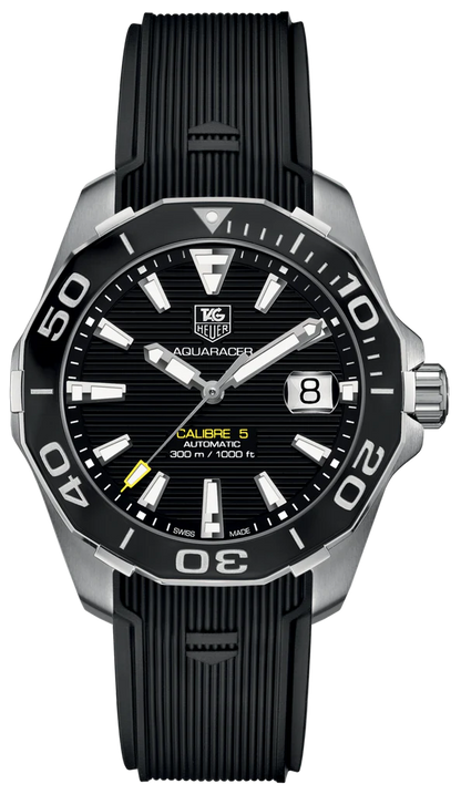 Tag Heuer Aquaracer Black Dial Watch for Men - WAY211A.FT6151