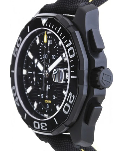 Tag Heuer Aquaracer PVD Black Dial Watch- CAY218A.FC6361
