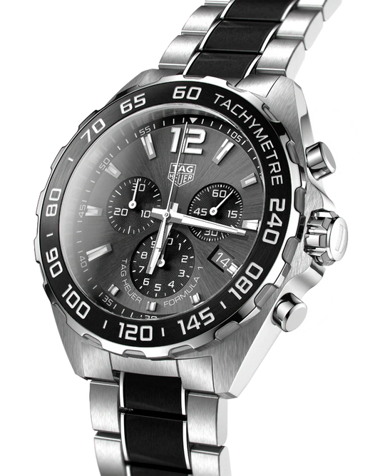 Tag Heuer Formula 1 Anthracite Dial Two Tone Steel Strap Watch - CAZ1011.BA0843