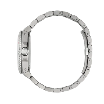 Gucci Dive Quartz White Dial Silver Steel Strap Watch - YA136336