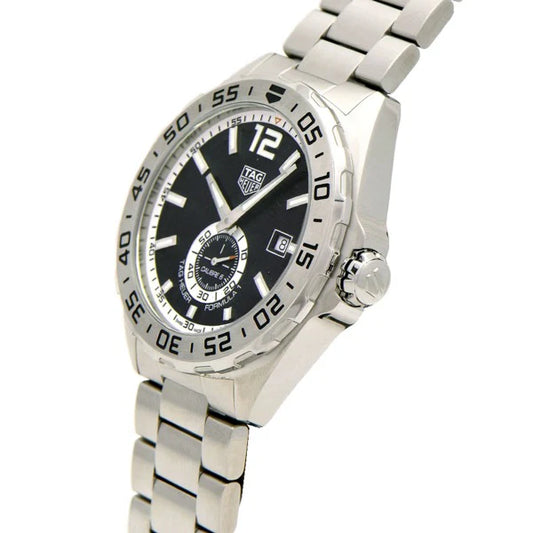 Tag Heuer Formula 1 Automatic Black Dial Silver Steel Strap Watch - WAZ2012.BA0842
