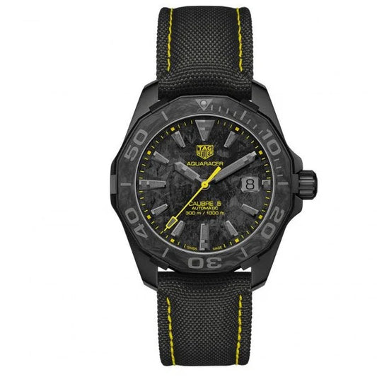 Tag Heuer Aquaracer Carbon Dial Watch- WBD218B.FC6446