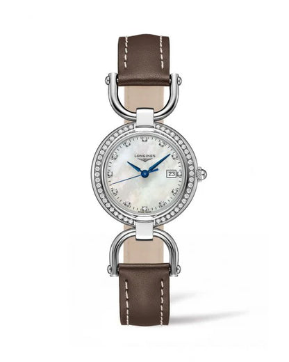 Longines Equestrian Diamond Mother-of-Pearl Watch– L6.130.0.89.2