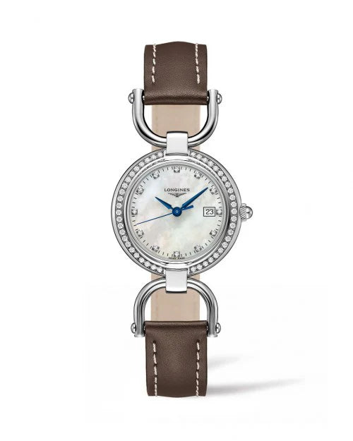 Longines Equestrian Diamond Mother-of-Pearl Watch– L6.130.0.89.2
