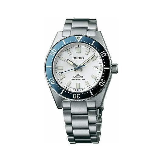 Seiko Prospex Diver 140th Anniversary Limited Edition White Dial Silver Steel Strap Watch- SPB213J1