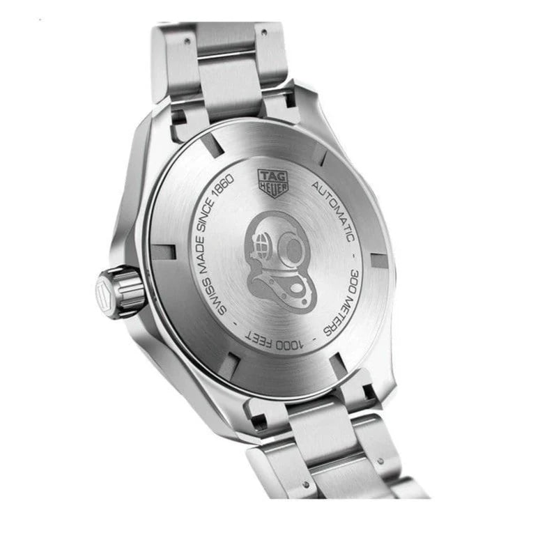 Tag Heuer Aquaracer GMT Caliber 7 Pepsi Black Dial Silver Steel Strap Watch- WAY201F.BA0927
