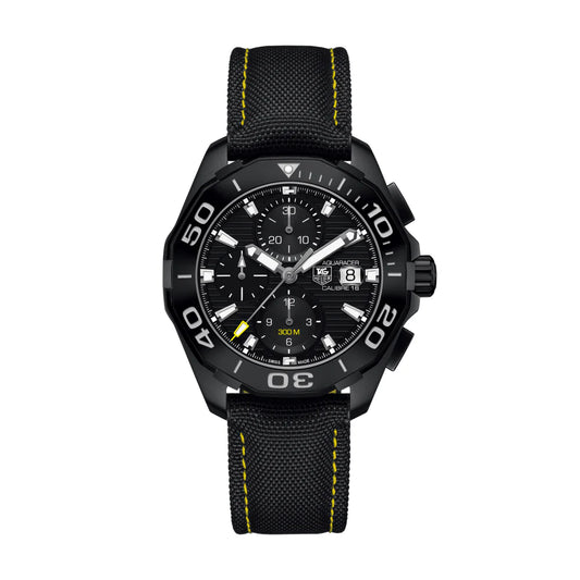Tag Heuer Aquaracer PVD Black Dial Watch- CAY218A.FC6361