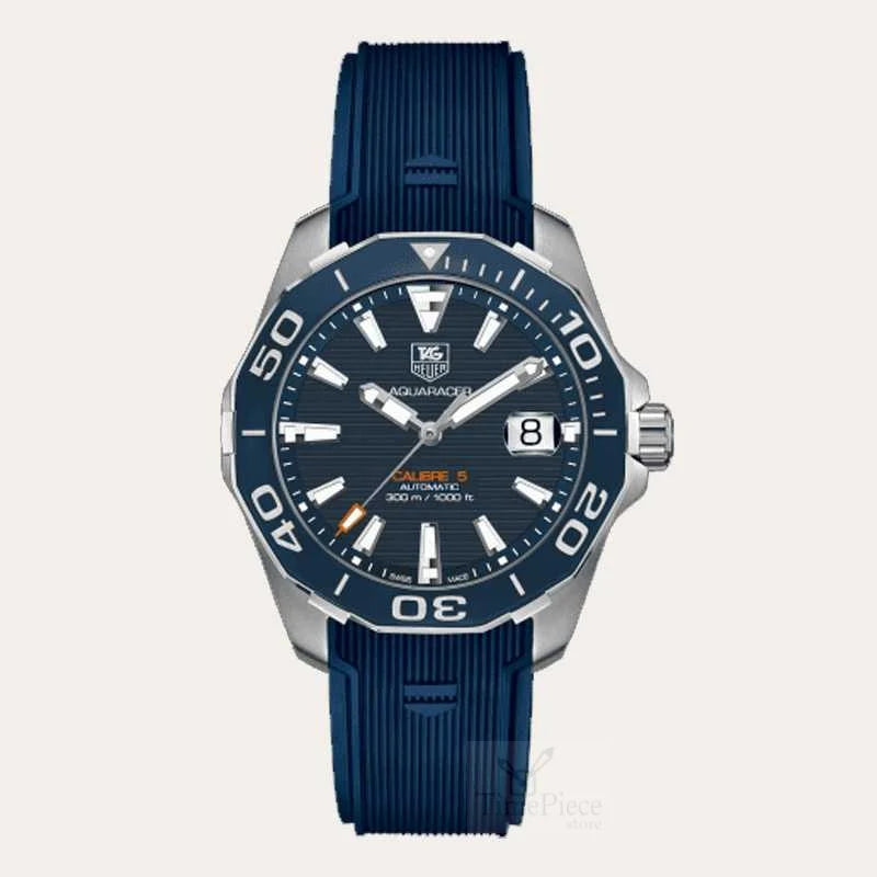 Tag Heuer Aquaracer Blue Dial Watch- WAY211C.FT6155
